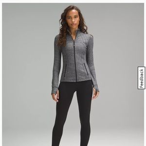 Lululemon black Define jacket sz4.